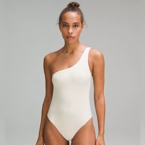 Lululemon Wundermost Ultra-Soft Nulu Asymmetrical Bodysuit